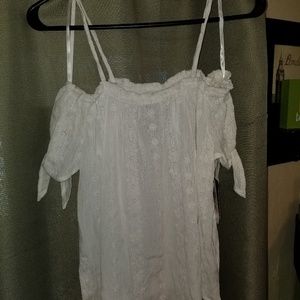 By & By Off the Shoulder Top NWT